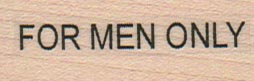 For Men Only 3/4 x 1 3/4-0