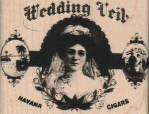 Wedding Veil Havana Cigars 3 1/4 x 2 1/2-0