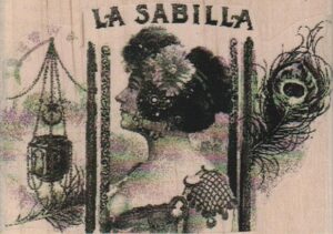 La Sabilla Photo Image Label 4 x 2 3/4-0