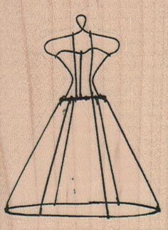 Wire Dress Form 1 3/4 x 2 1/4-0