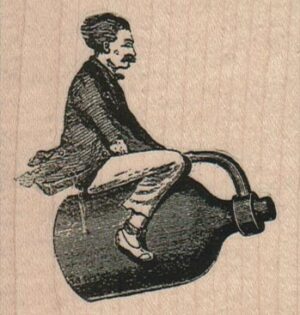 Jug Jockey (Large) 2 1/2 x 2 1/2-0