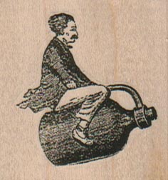 Jug Jockey (Small) 1 3/4 x 1 3/4-0