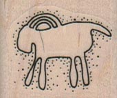 Petroglyph - BigHorn Sheep 1 1/4 x 1-0