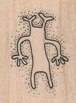 Petroglyph - Horny Guy 1 1/4 x 1 1/2-0