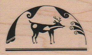 Zuni Deer 1 1/2 x 2 1/4-0