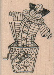 Clown In Box 1 1/2 x 2-0