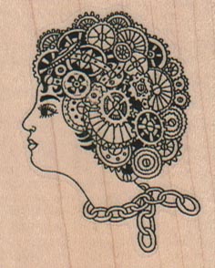 Steampunk Hairdo 1 3/4 x 2-0