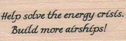 Help Solve The Energy Crisis 3/4 x 1 3/4-0