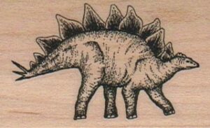 Dinosaur - Stegosaurus 1 1/2 x 2 1/4-0