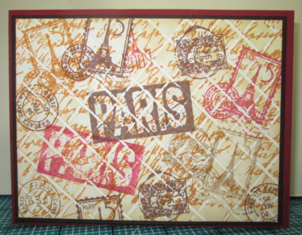 Paris Grunge 1 1/4 x 2 1/4-39805