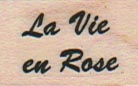 La Vie En Rose 3/4 x 1-0