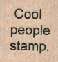 Cool People Stamp 1 x 1-0