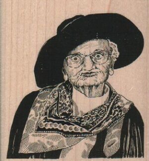 Cowgirl Grannie 3 1/4 x 3 1/2-0