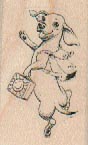 Dog With Bag (Large) 1 x 1 1/2-0