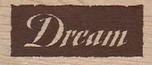 Stampa Rosa BREN-W092 Dream 1 x 2 1/4-0