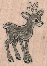 Cute Reindeer 1 3/4 x 2 1/4-0