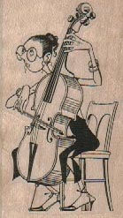 Cello Player 1 1/2 x 2 1/2-0