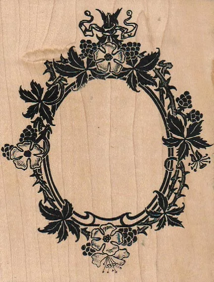 Magenta Flower Frame 4 1/2 x 5 3/4-0