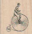 Small Man On Big Wheel Bike 1 1/4 x 1 1/4-0