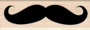 Handlebar Moustache Large 1 x 2 3/4-0