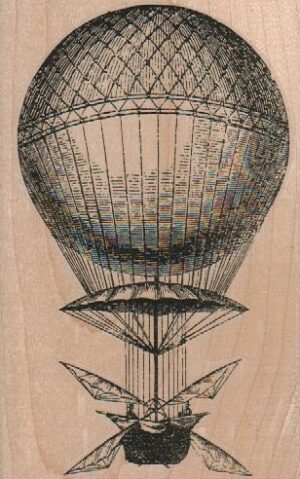 Balloon Airship 3 1/4 x 5-0
