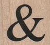 Ampersand Large 1 1/4 x 1-0