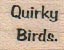 Quirky Birds 3/4 x 3/4-0