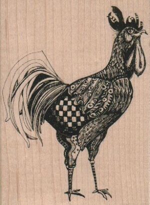 Rooster 3 1/4 x 4 1/4-0