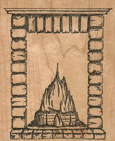 Stampourri! Fireplace 4 x 5-0