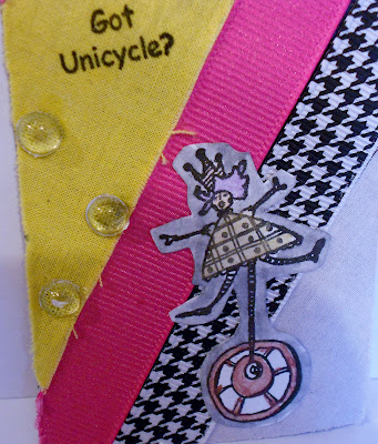 Unicycle Lady 1 1/2 x 2 1/4-35559