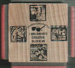 Stampers Anonymous Creative Block #9 2 " cube-0
