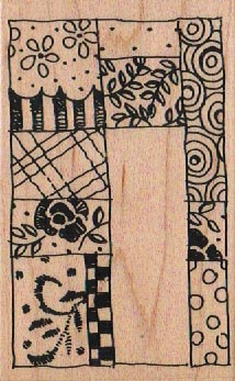 Stampendous M176 Quilted Tag-0