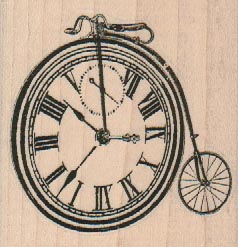 Clock Face Bicycle 2 1/2 x 2 1/2-0