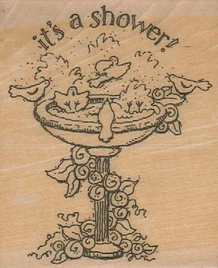 Stampington & Company Shower 3 1/4 x 4-0