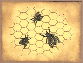 Large Bee 1 1/4 x 1 1/2-38224