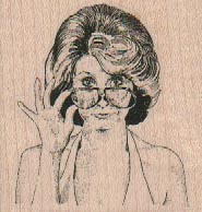 Lady With Glasses 2 x 2-0