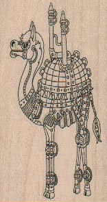 Steampunk Camel 1 3/4 x 3-0
