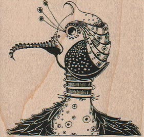 Steampunk Bird Head 3 x 2 3/4-0