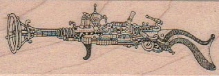 Steampunk Gun 1 1/4 x 3 1/4-0