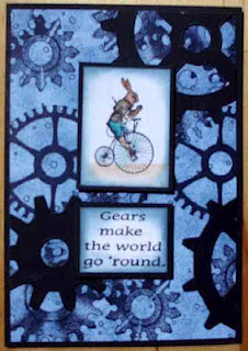 Rabbit On Bicycle(sm) 1 1/4 x 1 1/2-35981