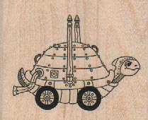 Steampunk Turtle 2 1/4 x 1 3/4-0
