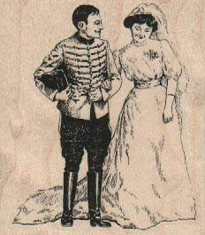 Soldier And Bride 2 1/2 x 2 3/4-0