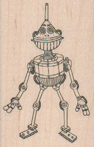 Steampunk Robot 2 x 3-0