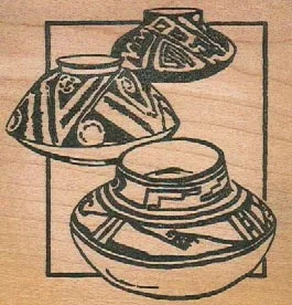 Rubberart 3 Pots 3 x 2 3/4-0