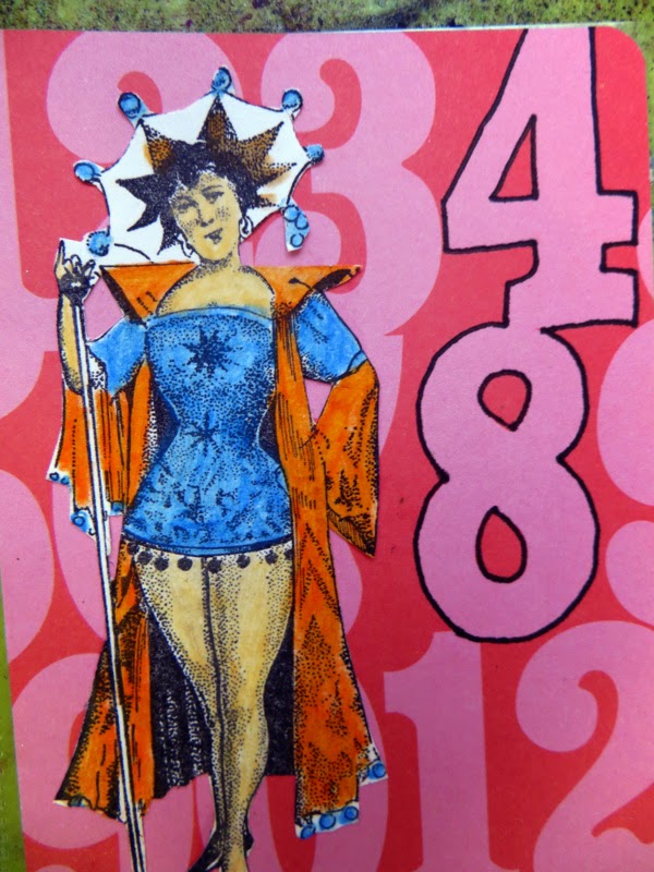 Lady In Costume 2 x 4-42656