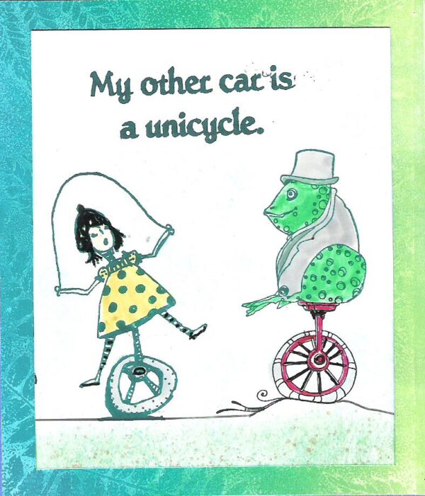My Other Car/Unicycle 1 x 2 1/4-42678