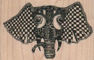 Whimsy Elephant 4 1/4 x 2 3/4-0