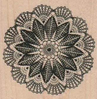Large Doily 3 1/2 3 1/2-0