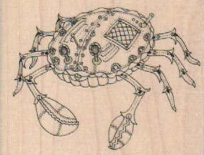 Steampunk Crab 3 x 2 1/4-0