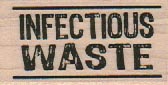 Infectious Waste 1 x 1 3/4-0
